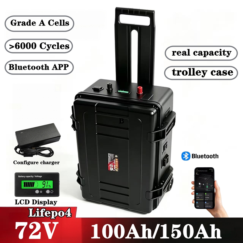 Waterproof 72V 150Ah 100Ah LiF - Lifepo4 72V 100Ah Battery Pack Ev 评论和价格
